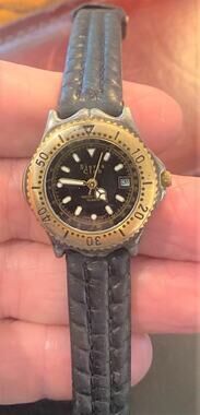 VTG Women's 30mm Fada Industries Sierra Club Watch, Silver Tone with Brass Beze
